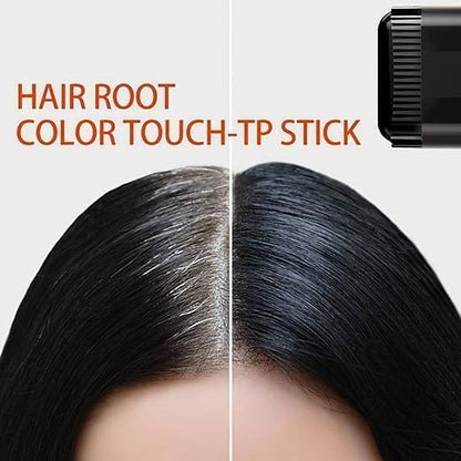 2 in 1 Instant Hair Color Stick | Waterproof Hair Dye Comb for White Hair Coverage