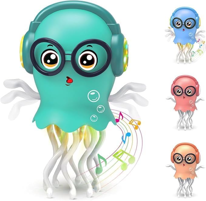 Jellyfish Dancing Toy with Music & LED Lights for Kids