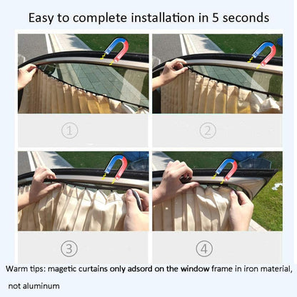 Car Curtain 4 Pcs Set