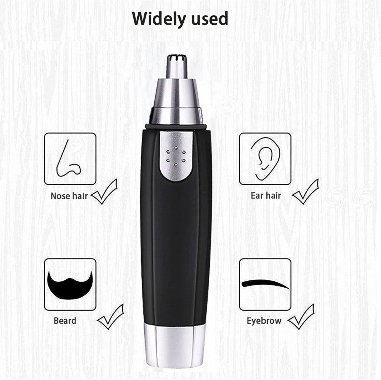 NOSE AND EAR HAIR REMOVING TRIMMER