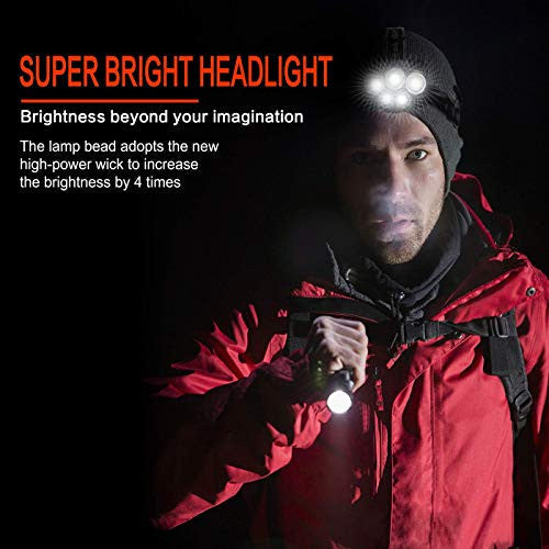 k85 5 Led Headlamp Flashlight 6 Modes