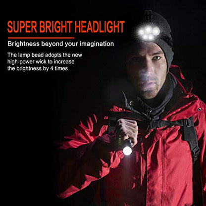 k85 5 Led Headlamp Flashlight 6 Modes