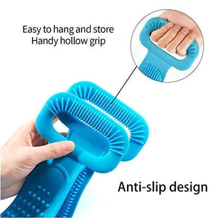 Silicone Bath Belt Towel Body Scrubber