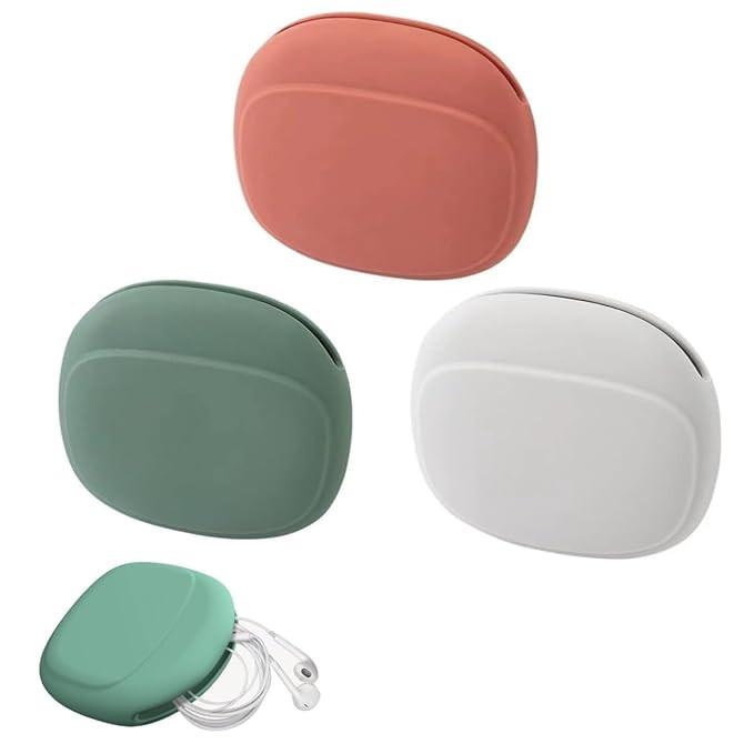 Premium Silicone Earphone Case Pouch | Wireless Earbuds Storage Cover