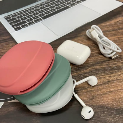 Premium Silicone Earphone Case Pouch | Wireless Earbuds Storage Cover