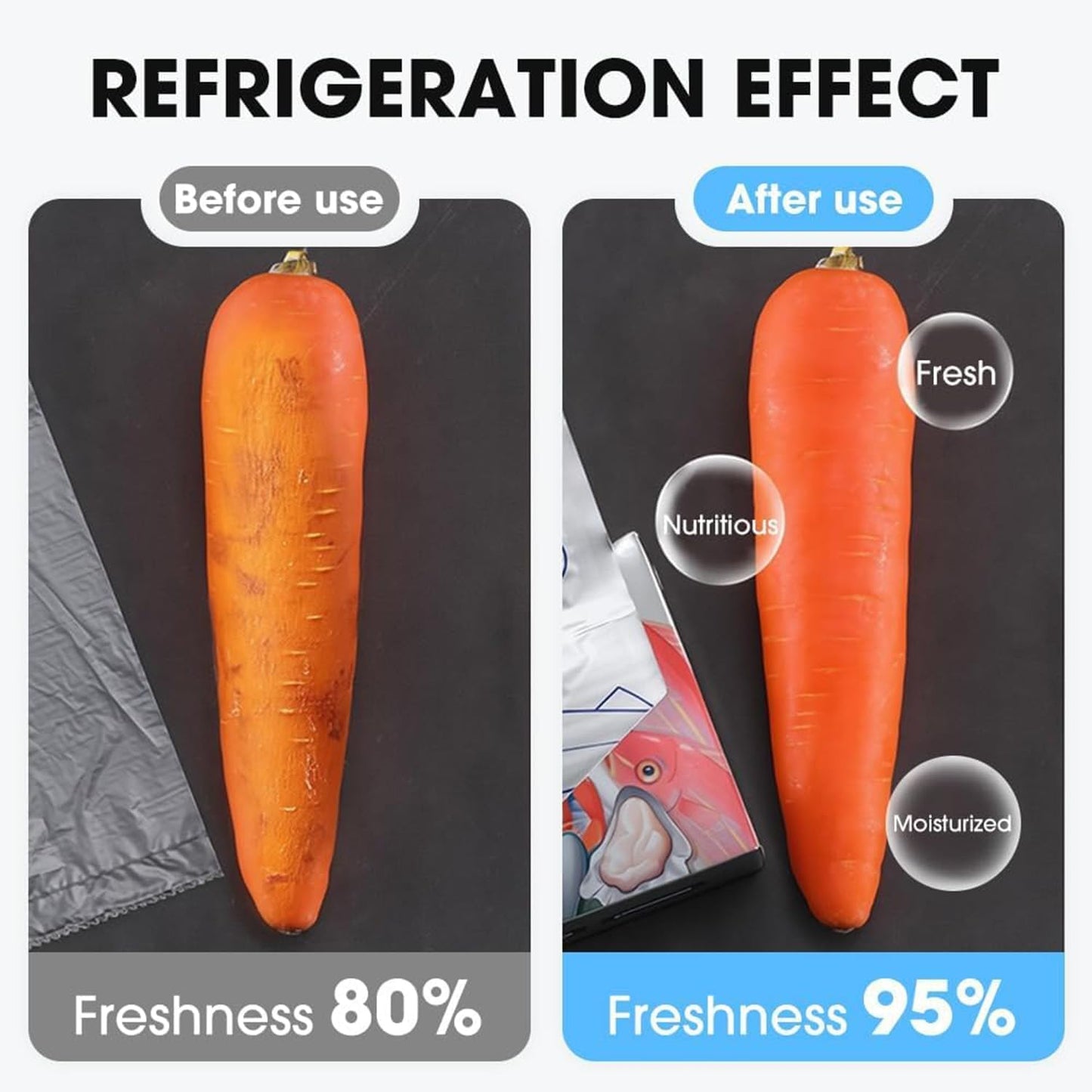 30 Pcs Reusable Aluminum Foil Food Storage Bags – Leakproof Zip Lock