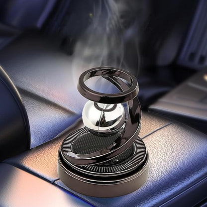 Solar Rotating Car Air Freshener & Aromatherapy Diffuser