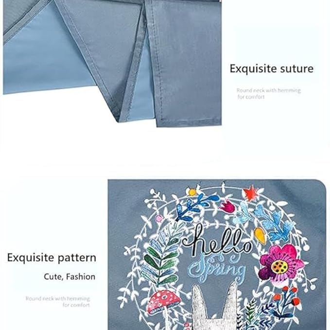 Waterproof Kitchen Apron for Women | PVC Cooking Apron with Front Pocket & Hand Wipe Panel