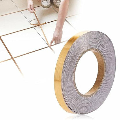 Golden Decorative Tape , For Floor, Wall, Metal(1CM x 50METER)