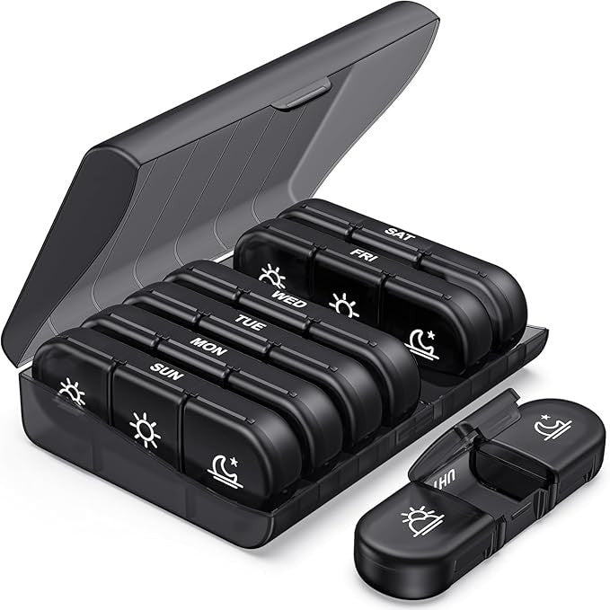 Travel Medicine Box Organizer | Portable Pill Storage Case