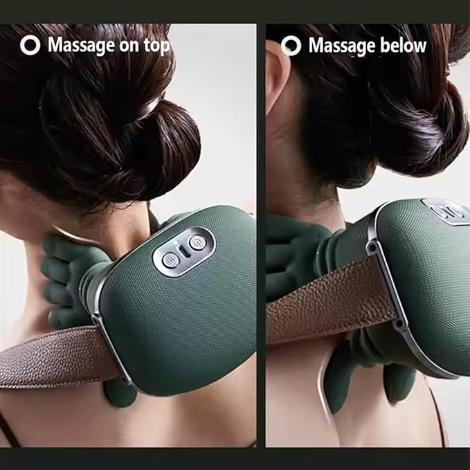 Electric Neck & Shoulder Massager with Vibration Therapy