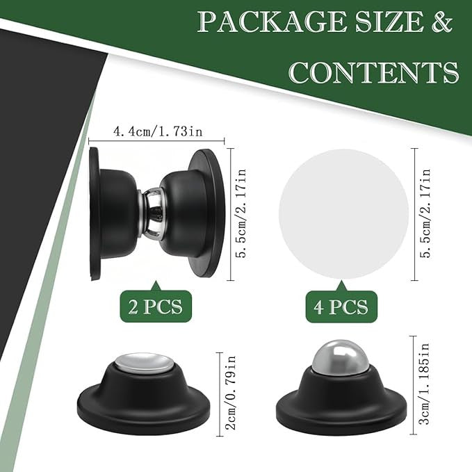 Magnetic Door Stopper | Strong Stainless Steel Door Holder
