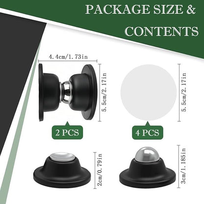Magnetic Door Stopper | Strong Stainless Steel Door Holder