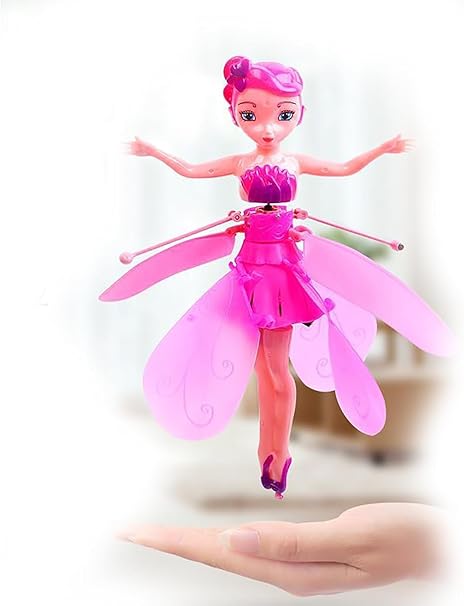 Flying Fairy Dancing Doll Toy for Girls – Hand Sensor Magic Flying Toy
