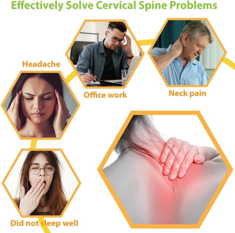 Adjustable Cervical Neck Support Brace | Pain Relief & Posture Corrector Collar