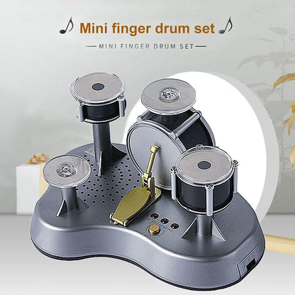 Finger Touch Drum Set for Kids & Music Lovers | Mini Electronic Drum Toy