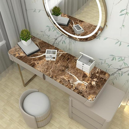 Brown Marble Stickers Wallpaper (200cm x 60cm)