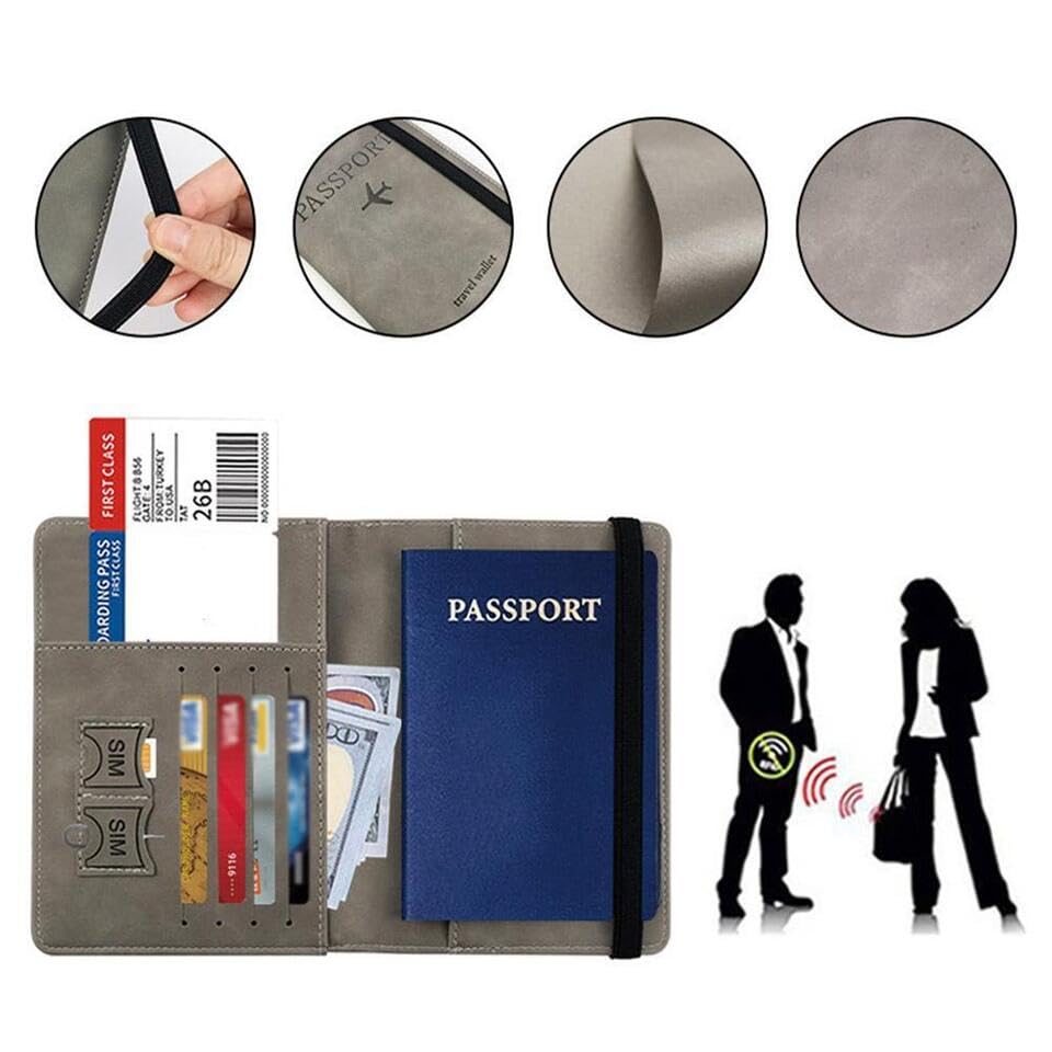 Travel Passport Cover Wallet Holder