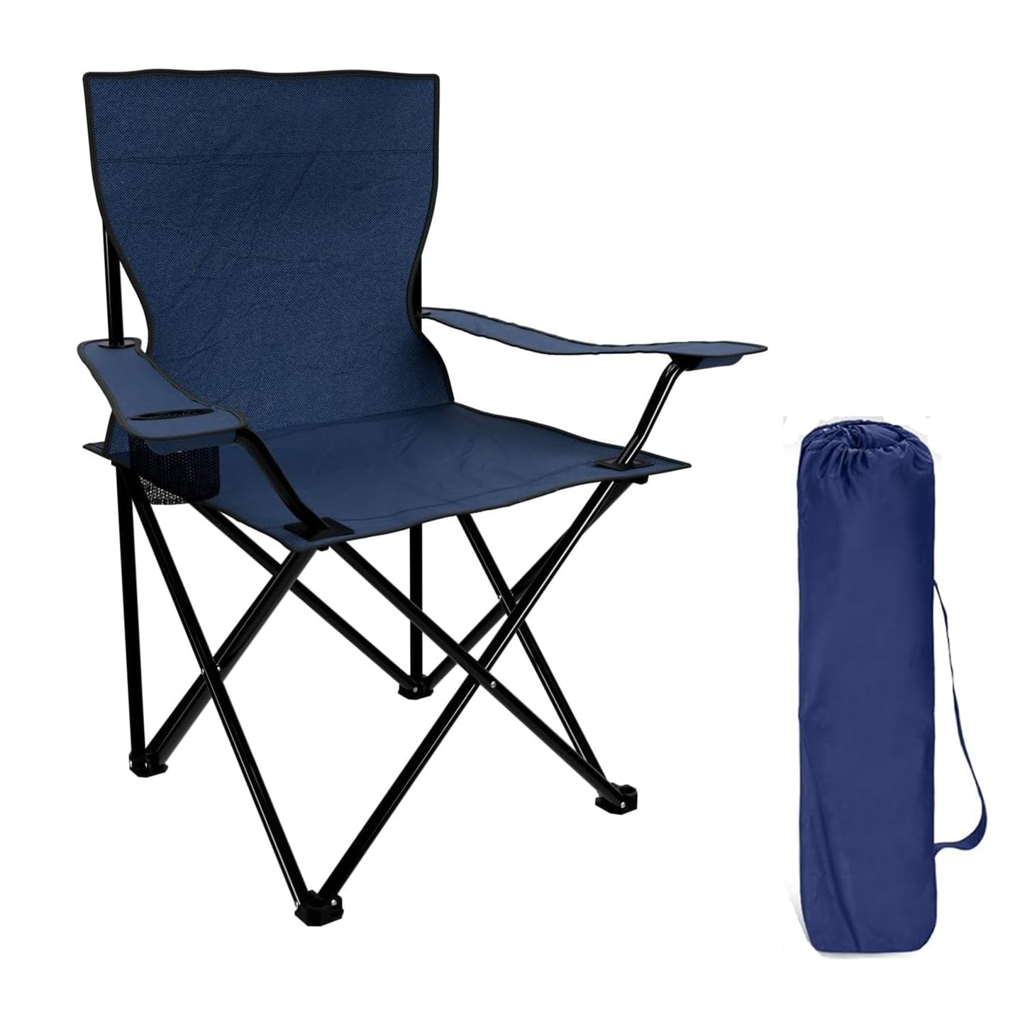 Folding Travel Camping Chair | Portable Outdoor Folding Chair with Carry Bag