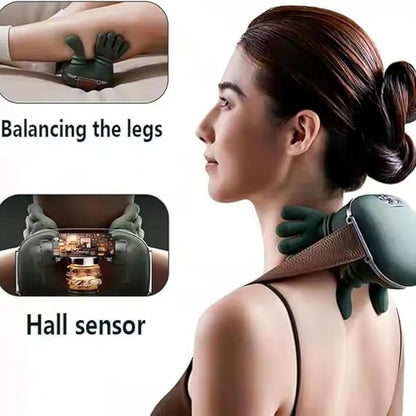 Electric Neck & Shoulder Massager with Vibration Therapy