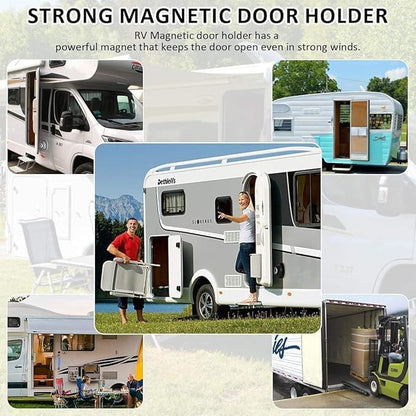 Magnetic Door Stopper | Strong Stainless Steel Door Holder