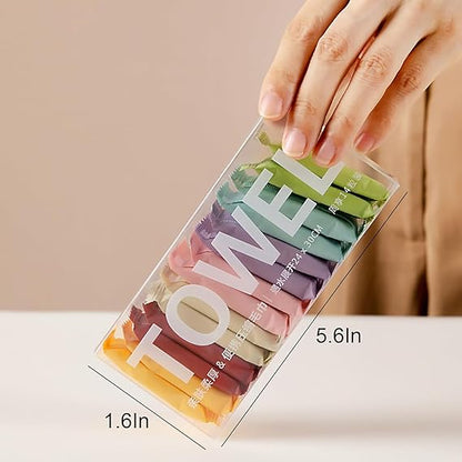Compressed Towel Tablets – Portable Magic Coin Tissue for Travel & Home Use