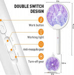 ROUND MOSQUITO RACKET