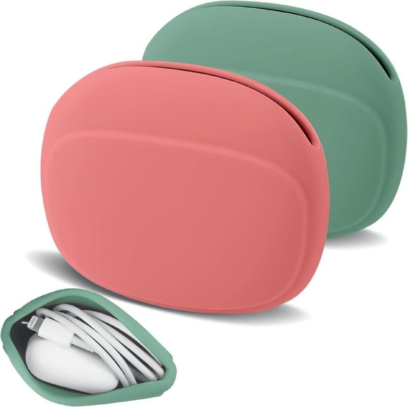 Premium Silicone Earphone Case Pouch | Wireless Earbuds Storage Cover