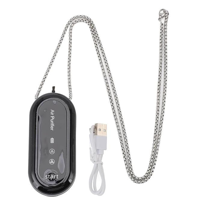 Portable Air Purifier USB Rechargeable Mini Air Cleaner for Home, Car & Office