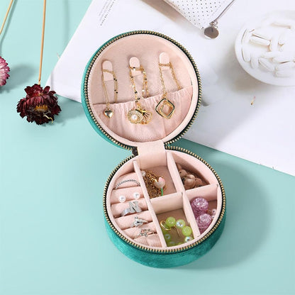 ROUND JEWELLRY ORGANIZER BOX