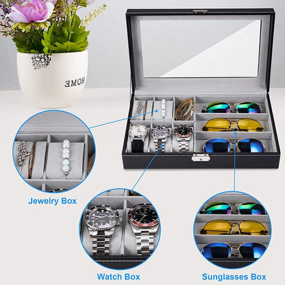 6 SLOT WATCH AND 3 SLOT GOGGLES BOX