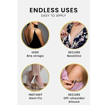 BODY CLOTHING TAPE (PACK OF 3)