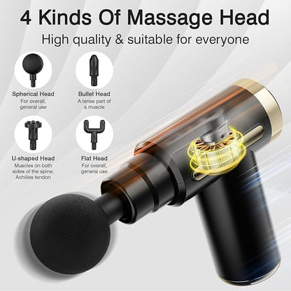 Facial Massage Gun Pen – Portable Electric Face & Body Muscle Massager
