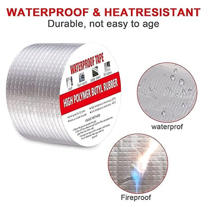 SILVER ALUMINIUM TAPE 4 INCH