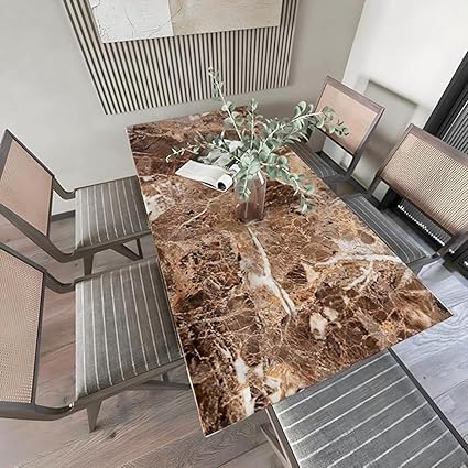 Brown Marble Stickers Wallpaper (200cm x 60cm)