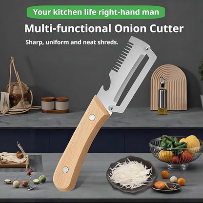 3 in 1 Stainless Steel Blade Peeler | Vegetable & Fruit Peeler