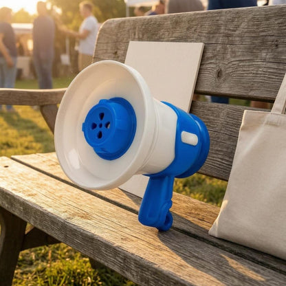 Mini Sound Horn Keychain | Loud Siren Megaphone Keychain Toy with Button