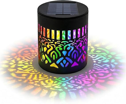 7 Color Changing Mandala Light – Solar Powered LED Decorative Lamp