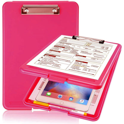 Premium A4 Document Clipboard Folder with Writing Note Pad