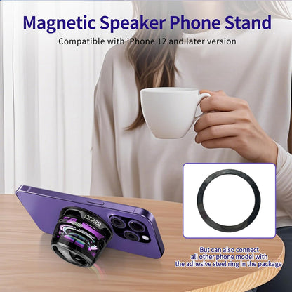 G200 Magnetic Bluetooth Speaker with RGB Lights & Strong Bass
