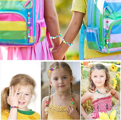 DIY Bracelet Making Kit with Alphabet Beads & Accessories