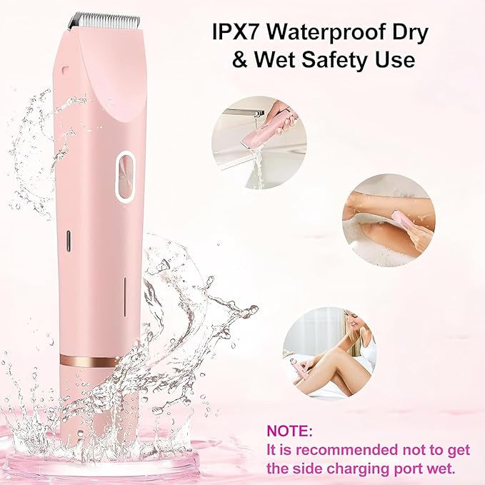2 in 1 Women Electric Trimmer & Shaver | USB Rechargeable Hair Remover