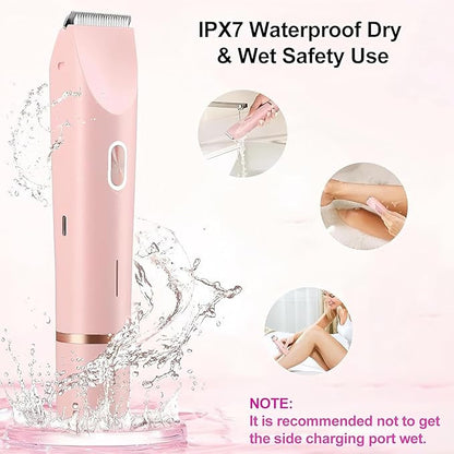 2 in 1 Women Electric Trimmer & Shaver | USB Rechargeable Hair Remover
