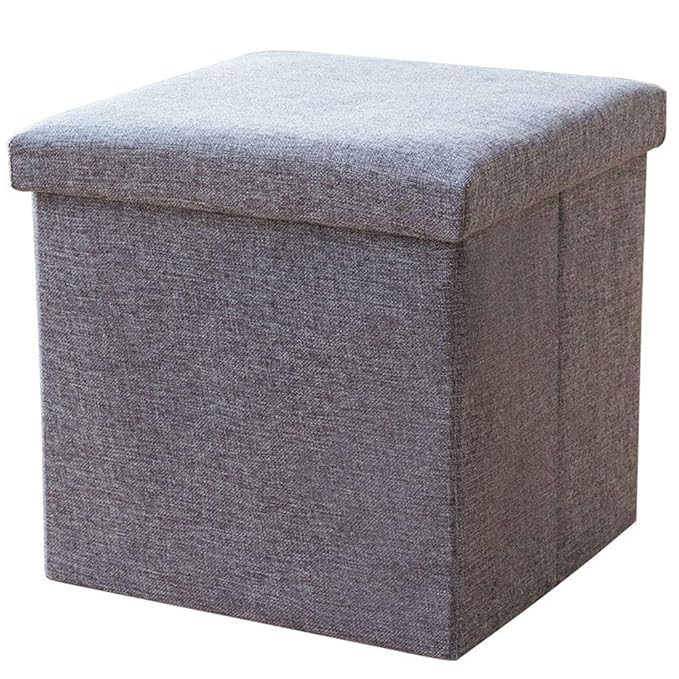 Multipurpose Storage Stool / Foldable Storage Ottoman (30×30 cm)