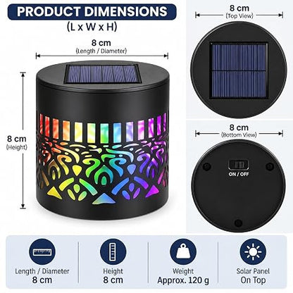 7 Color Changing Mandala Light – Solar Powered LED Decorative Lamp