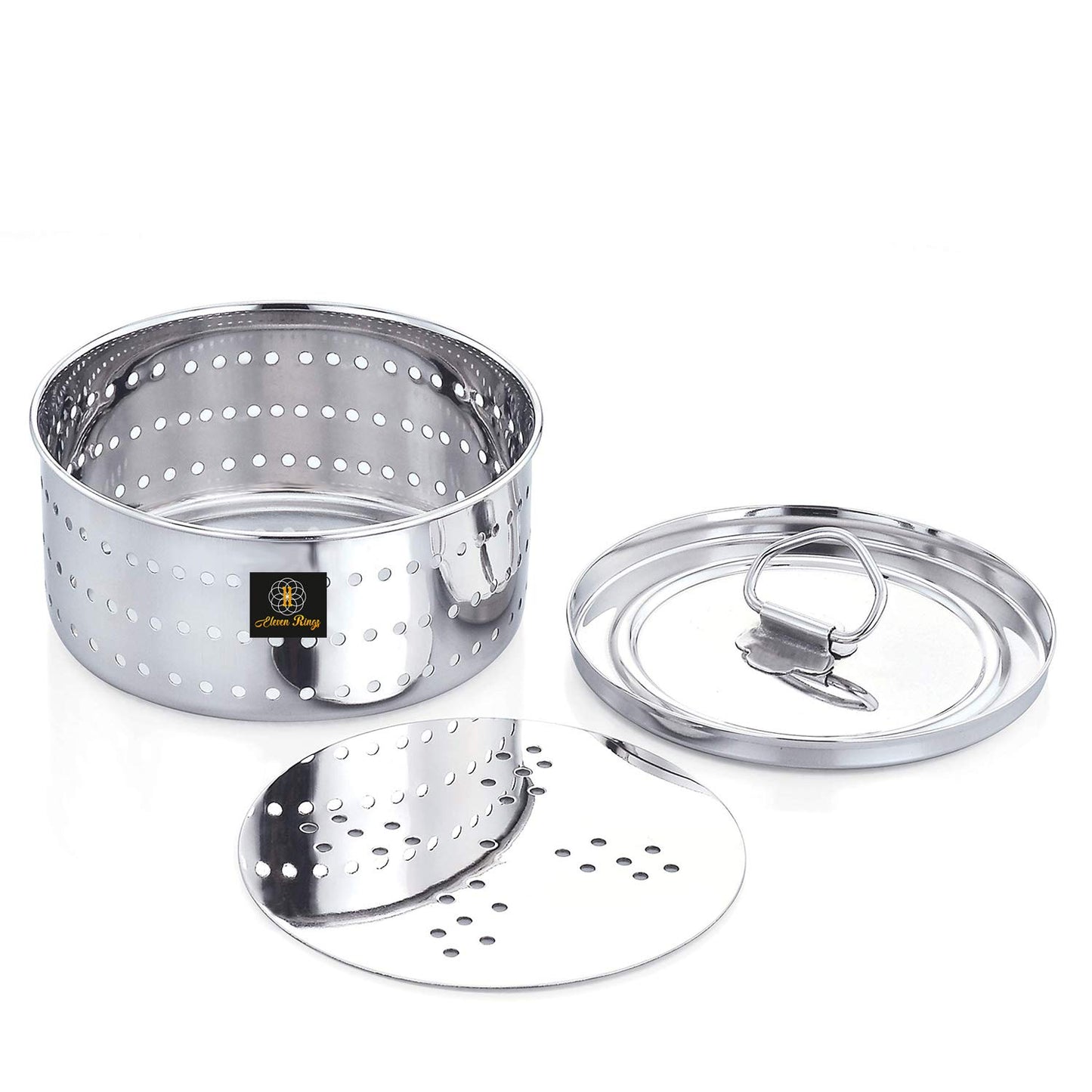 Stainless Steel Paneer Maker with Strainer & Lid