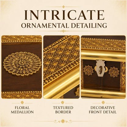Premium Decorative Dry Fruit Box | Elegant Gift Box for Dry Fruits, Sweets & Festive Gifting