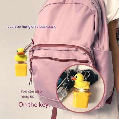 Duck LED Keychain with Sound | Cute Duck Sound Keychain Toy for Kids & Gift