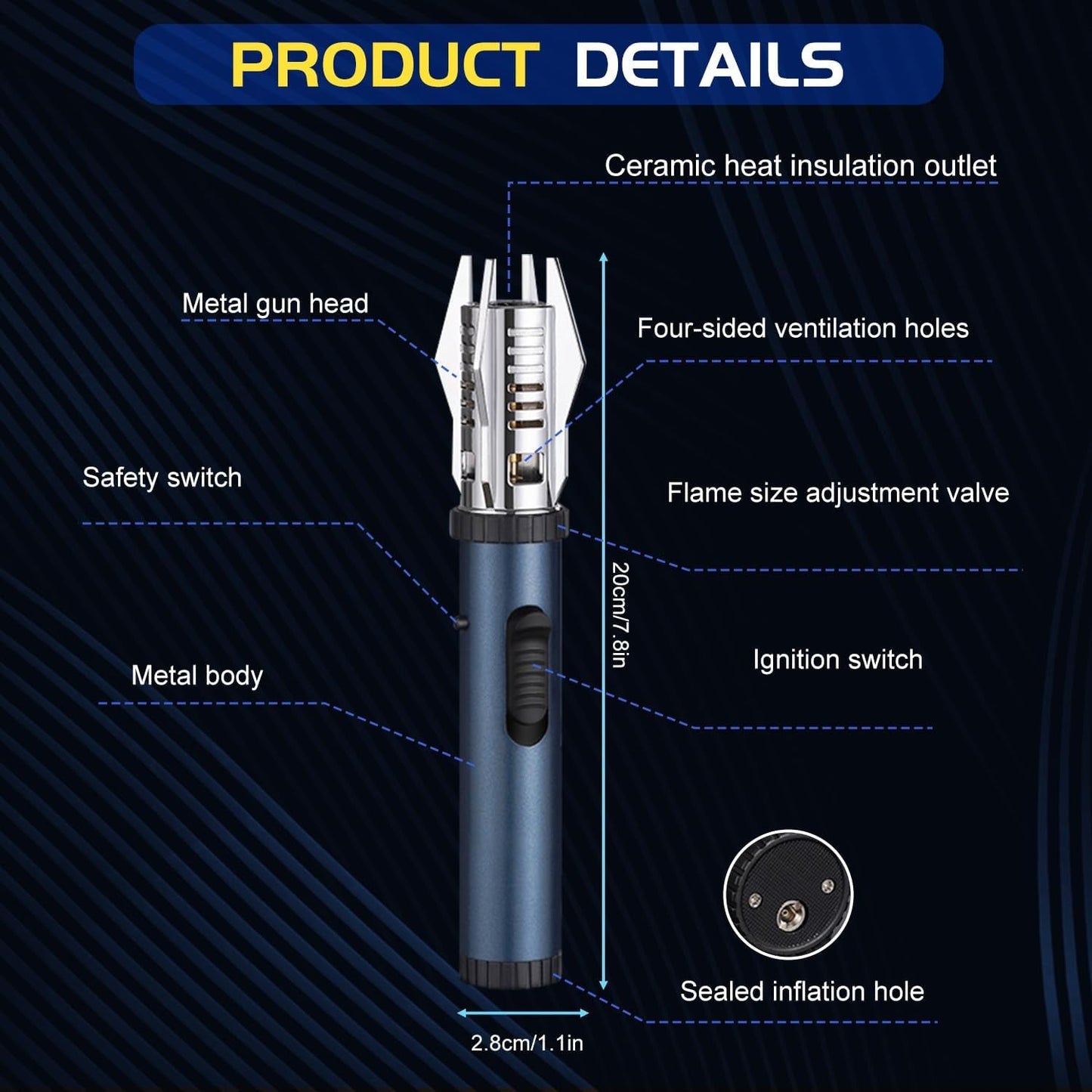 Jet Flame Lighter