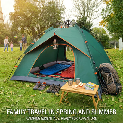 Portable Family Camping Tent – Waterproof Outdoor Dome Tent for Travel, Hiking & Camping